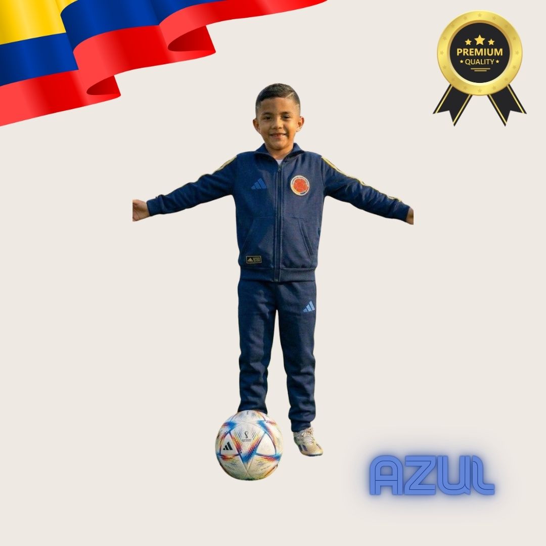 Sudadera Kids COL 🥅 Futuro Goleador ⚽ (Disponible en 3 colores)