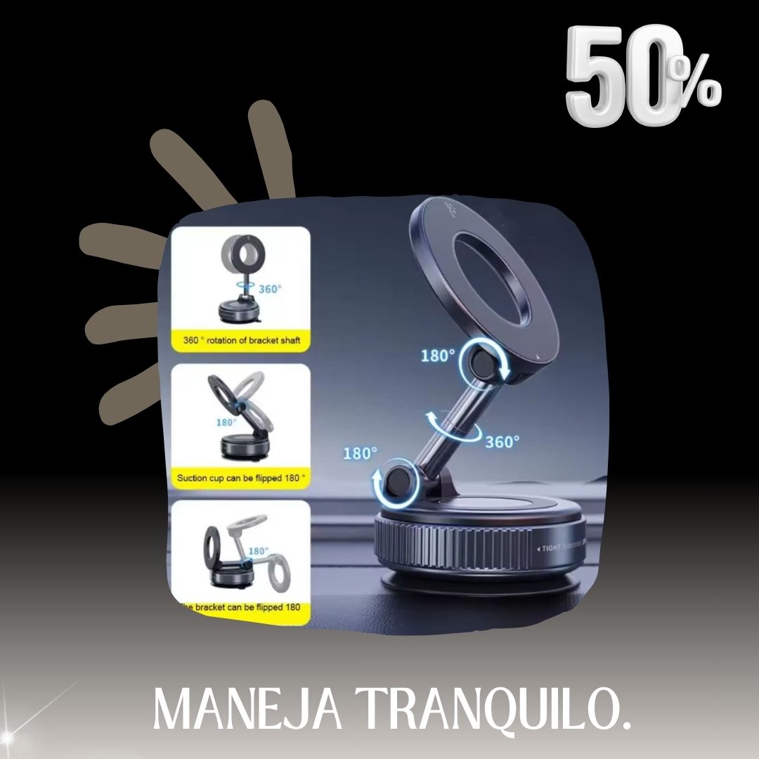 Soporte magnético para celular 🚗Magnetic Pro360🧲 (Imán de alta potencia, Giro 360°)