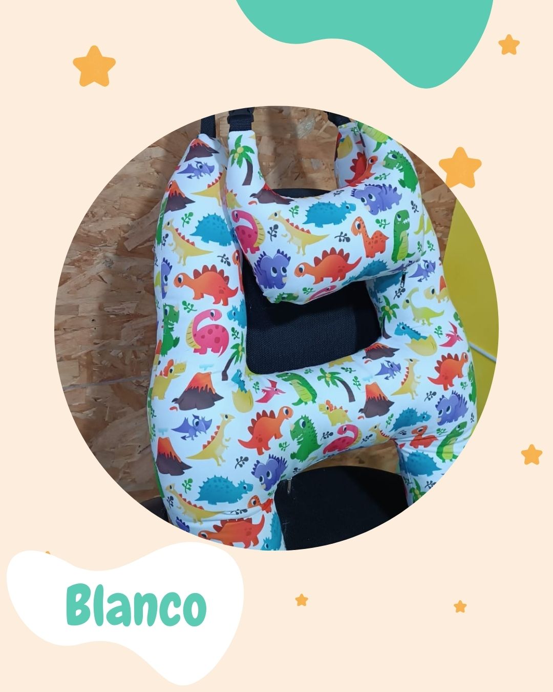 Sistema Anti-Cabeceo Infantil para Carro 🚗DreamTrip Kids🌙 (Soporte cuerpo completo)