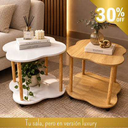 Mesa Auxiliar🌻FlowerHome™ 💎(Distinción y Funcionalidad en Cada Rincón)