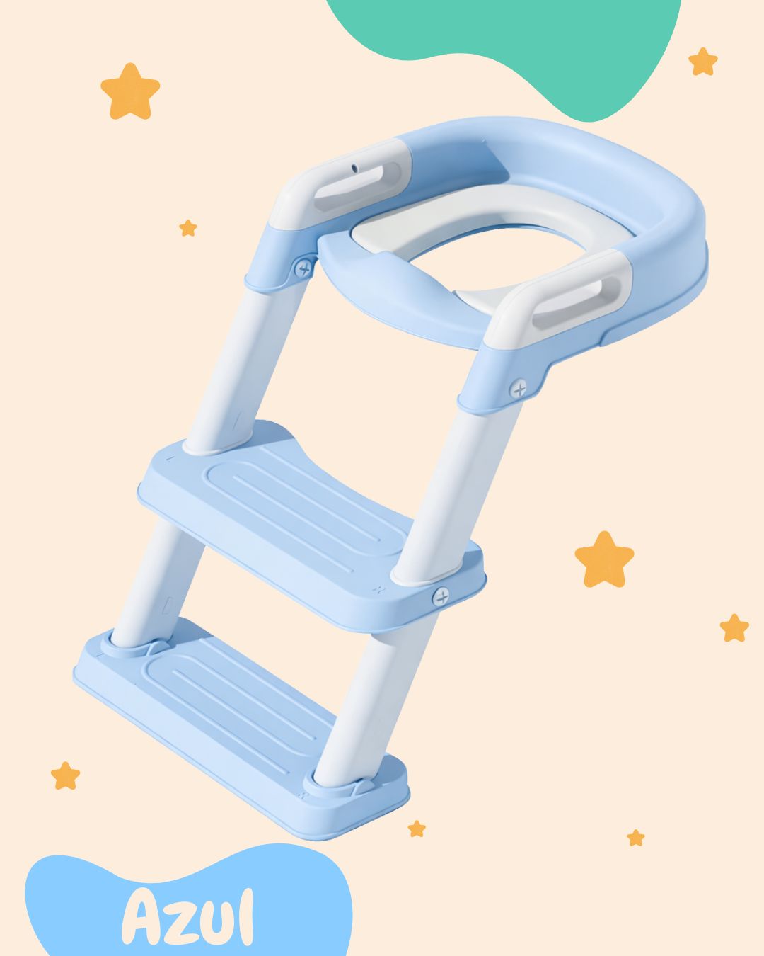 Escalera Entrenadora Infantil 🚽 LittleStep Pro🧸(Entrenamiento Seguro y Cómodo)