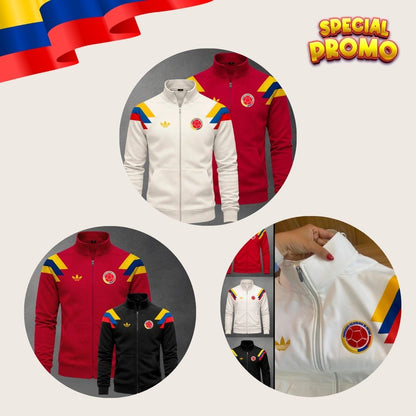 Buzo Colombia Legend 🇨🇴 Edición Retro Exclusiva ⚽(4 colores disponibles)