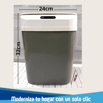 Papelera Inteligente TouchFree 🗑️ SmartOpen ✨(Apertura Automática Sin Contacto)