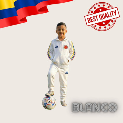 Sudadera Kids COL 🥅 Futuro Goleador ⚽ (Disponible en 3 colores)