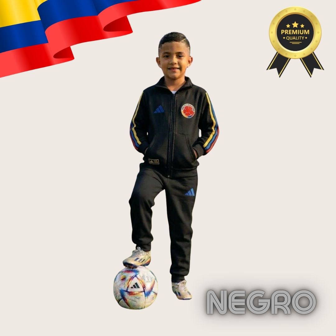 Sudadera Kids COL 🥅 Futuro Goleador ⚽ (Disponible en 3 colores)