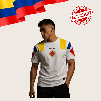 Camiseta Colombia 2026 🤍 Icónica Premium 💛💙❤️ (Unidades limitadas)
