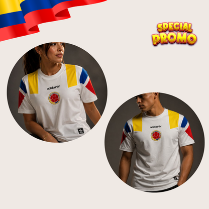 Camiseta Colombia 2026 🤍 Icónica Premium 💛💙❤️ (Unidades limitadas)