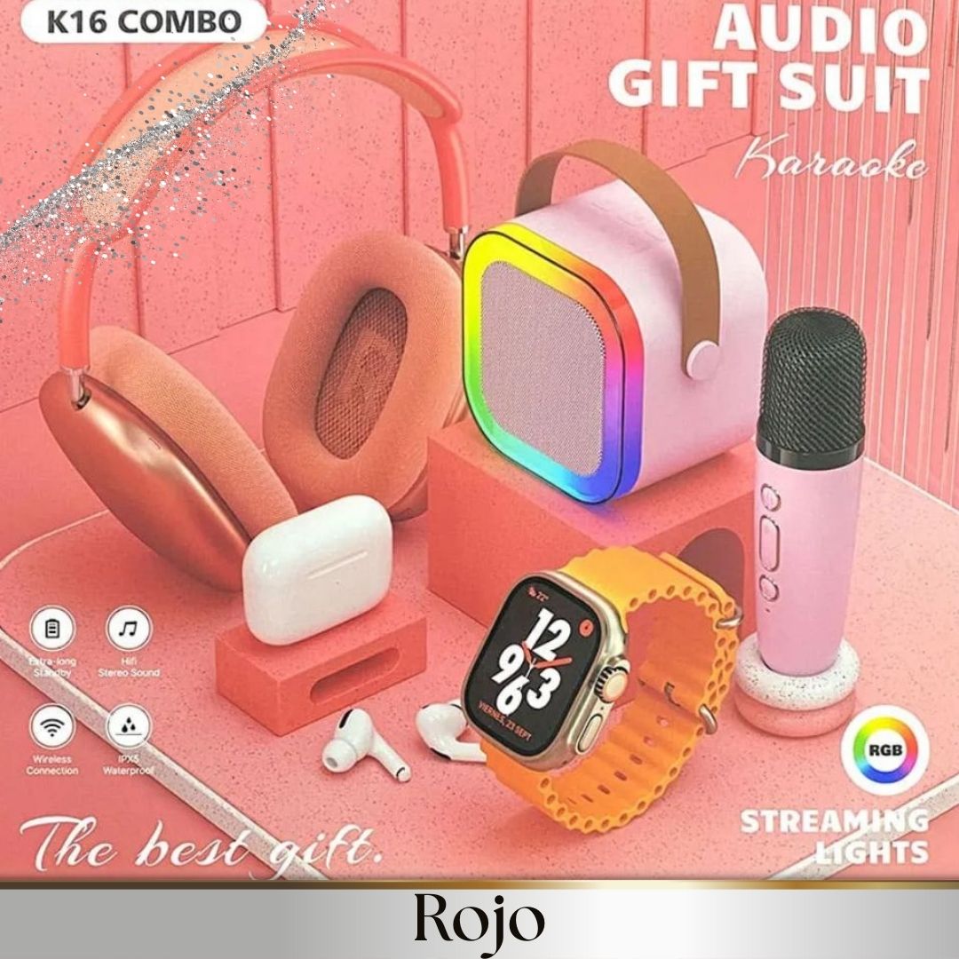 Mega combo importado 5en1 💥TECNO Max 🎧  (Gratis micrófono karaoke)