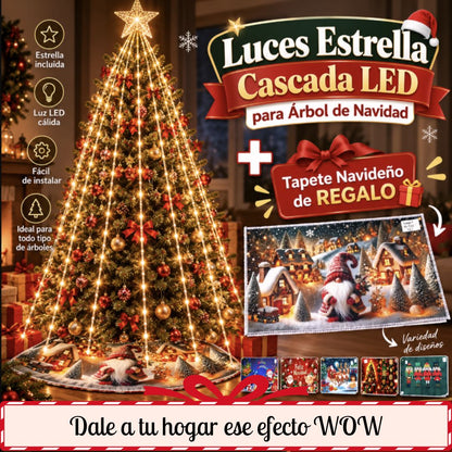 Luces Navideñas ✨ Christmas Glow + Tapete GRATIS 🎁