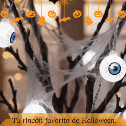 Guirnalda de Luces Halloween 🎃Fun Lights 👁️(2 Diseños Disponibles)