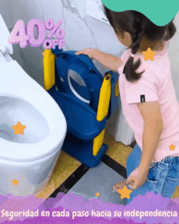 Escalera Entrenadora Infantil 🚽 LittleStep Pro🧸(Entrenamiento Seguro y Cómodo)
